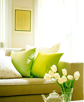 抹茶绿清凉家居沁人心脾 吹走炎炎夏日炎热气息