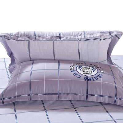 全棉斜纹半活性印花枕套厂家直供，品质与价格双赢